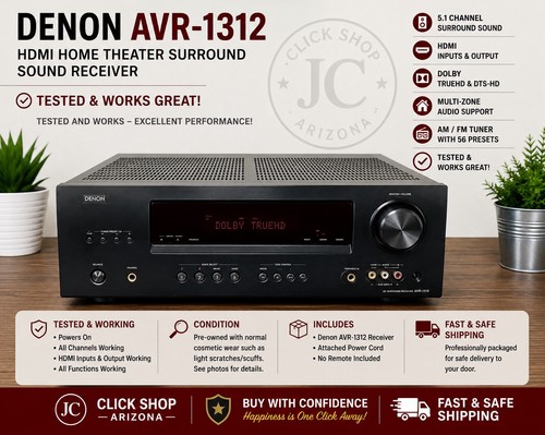 Denon avr 1312 hdmi home - avr-1312,