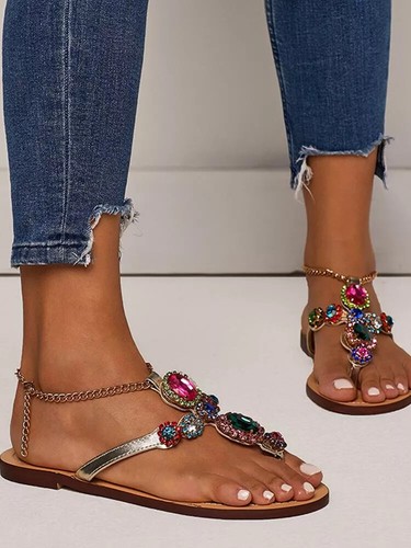 Sandalen frau absatz niedrig - absatz,
