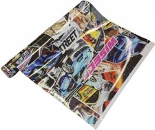 12€/m² Stickerbomb Folie -