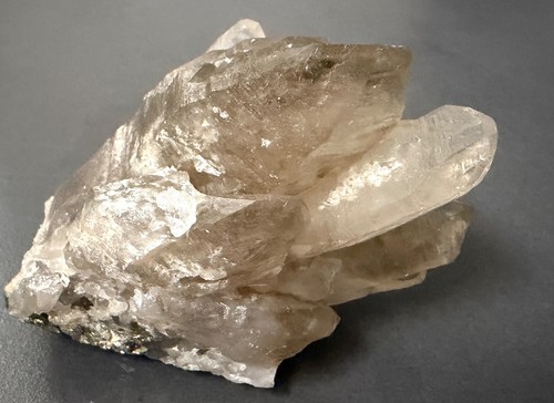Rauchquarz stufe mit klaren - mit,