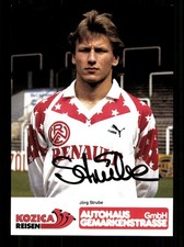 Jörg Strube Autogrammkarte