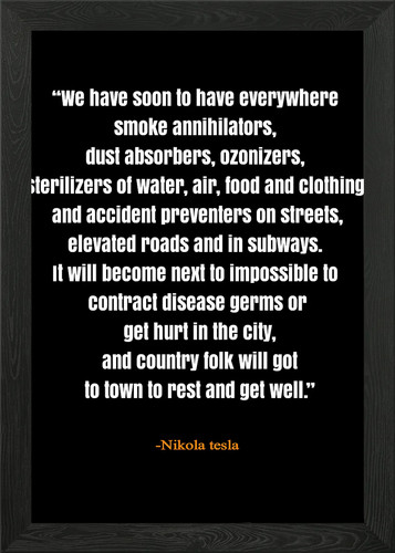 Nikola tesla zitat über - tesla,