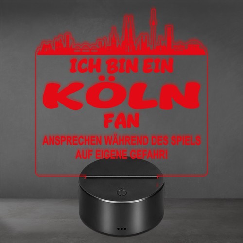 Köln fan fußball led - fan,
