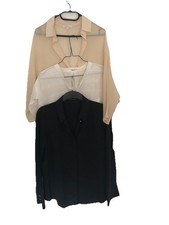 Designer Blusen Paket 3 Patrizia Pepe Filippa K. Strenesse Seide Gr. M 38