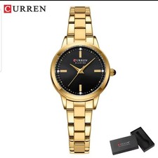 Damenuhren Gold Schwarz