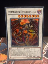 Yugioh ROTDRACHEN-  ERZUNTERWELTLER, CT07-DE025, HOLO, SYNCHRO