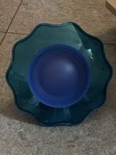 Tupperware Eleganzia Bonboniere blau grün