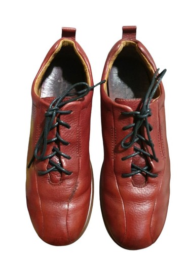 Men ecco heels - men, burgundy