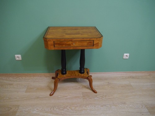 Biedermeier nähtisch tisch - biedermeier,
