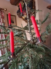 RAR!!! 15 antike Kerzenhalter, verstellbar, werden am Stamm befestigt, 3 Größen