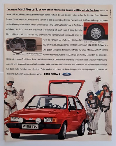 Ford fiesta 1984 - ford, s