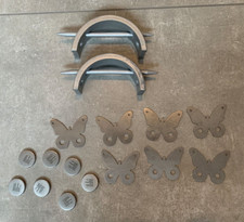 Ovibell Magnetische Vorhang Gardinen Halter Schmetterling Magnet Raffhalter