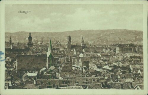 Ansichtskarte stuttgart - ansichtskarte,