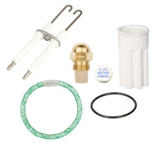 Wartungsset für Buderus GB125 Brenner Logatop BE 1.1 - 1.3  17/18 kW mit HR-Düse