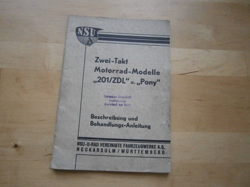 Nsu rad 2 - nsu/d-rad:, "2-takt