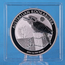 Australien 1$ 2016 Kookaburra Privy  F15  1 Oz Silber 999 ST/Bu