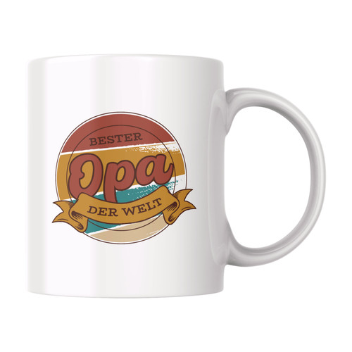 Bester opa der - opa, tasse