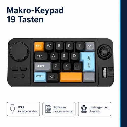Jomaa makro keypad - makro-keypad, tasten