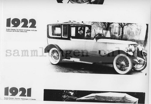 Austro daimler typ 617 1922 - ad,