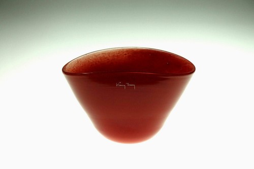 Vase schale rot henry - vase,