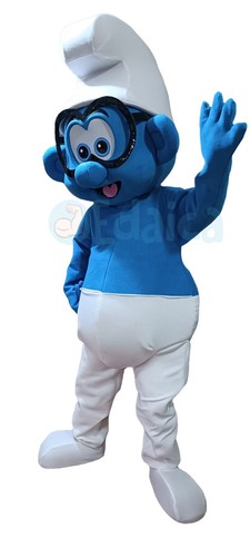 Maskottchen schlümpfe deluxe - schlÜmpfe,