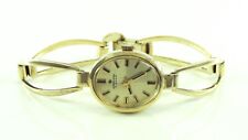 Junghans 17 Jewels Damenuhr/ Handaufzug / 835er Silber vergoldet/ Vintage