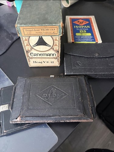 Alte fotoplatteb inkl box von - alte,