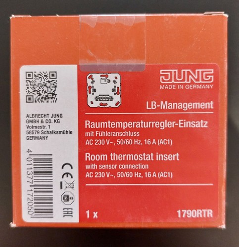 JUNG-Raumthermostats