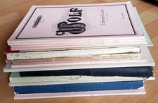 15x Musiknoten von Gerd Feldhoff Opernsänger Bariton Deutsche Oper Berlin Signat