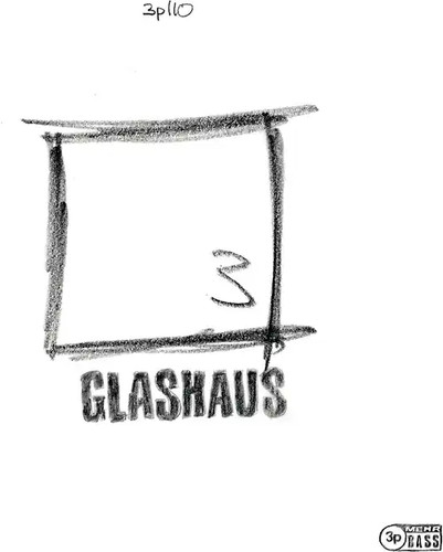 Glashaus drei zustand - drei, sehr