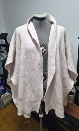 100 prozent wolle poncho - 100,