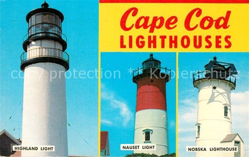 Cape cod mass old lighthouses - mass.,