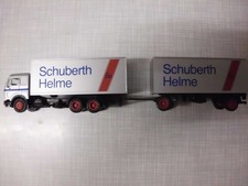 Herpa LKW MB NG 80 Hängerzug 1:87 Schubert Helme