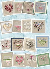 Farbiges Kreuzstichmuster als