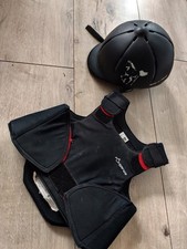 Reithelm und Weste Gr.M Kinder