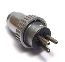 Philips Audio Stecker, 3-polig f. 50er J. Röhrenverstärker / Meßtechnik, 25 mm
