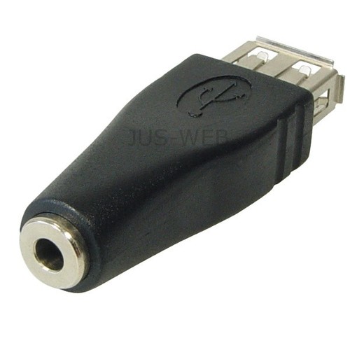 Usb adapter buchse auf - usb, 3,5