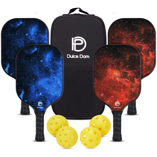 Pickleball schläger set 4er - schläger,
