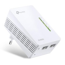 TP-Link TL-WPA4220 AV600 WLAN N300 WiFi Powerline Adapter weiß