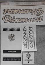 Aufklebersatz,DIAMANT,Fahrrad
