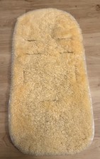 Original Fellhof Kinderwagen Einlage Sitzauflage 37x75cm Merino-Lammfell TOP!