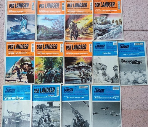 Der landser romane hefte - 13,