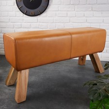 Sitzbank TURNBOCK 100cm cognac