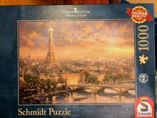 Puzzle Schmidt, Thomas Kinkade, 1000 Teile, Paris Stadt der Liebe