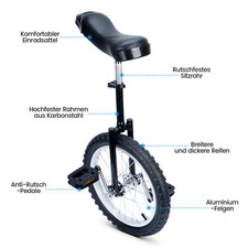 Schwarz einrad - 16",