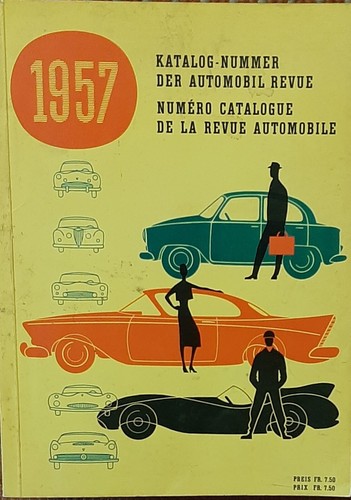 Automobil revue 1957 katalog - revue,
