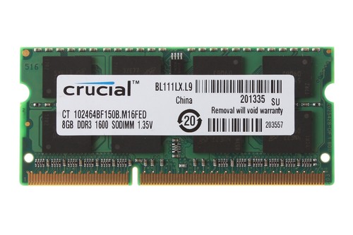 Crucial 8gb 2rx8 pc3l - crucial,
