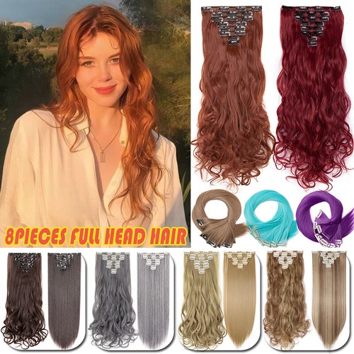 Tressen clip extensions - 8, in