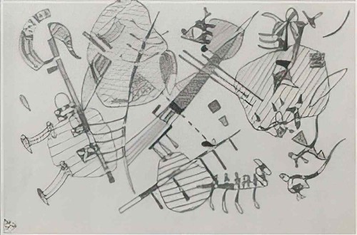 Wassily kandinsky foto - a4,