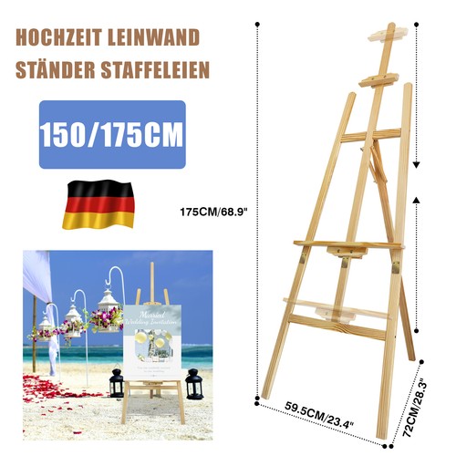 Staffelei holz groß 175 - groß, cm